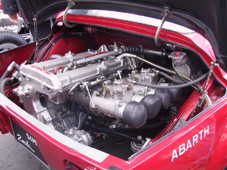Simca-Abarth-Motor